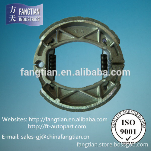 High Quality Low Metal Motorcycle Brake Shoe For ZY100-1